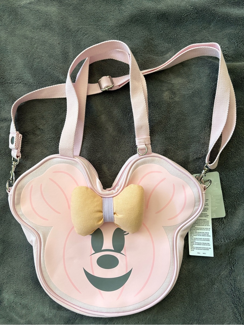 Pink Halloween Minnie Mouse Disney Parks Crossbody bag